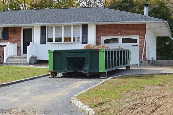 you can rent a residential dumpster for as long as you need, with flexible rental periods available